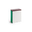 X-Large, Off-white / Burgundy and Green / H24 x W20 x L10 cm
