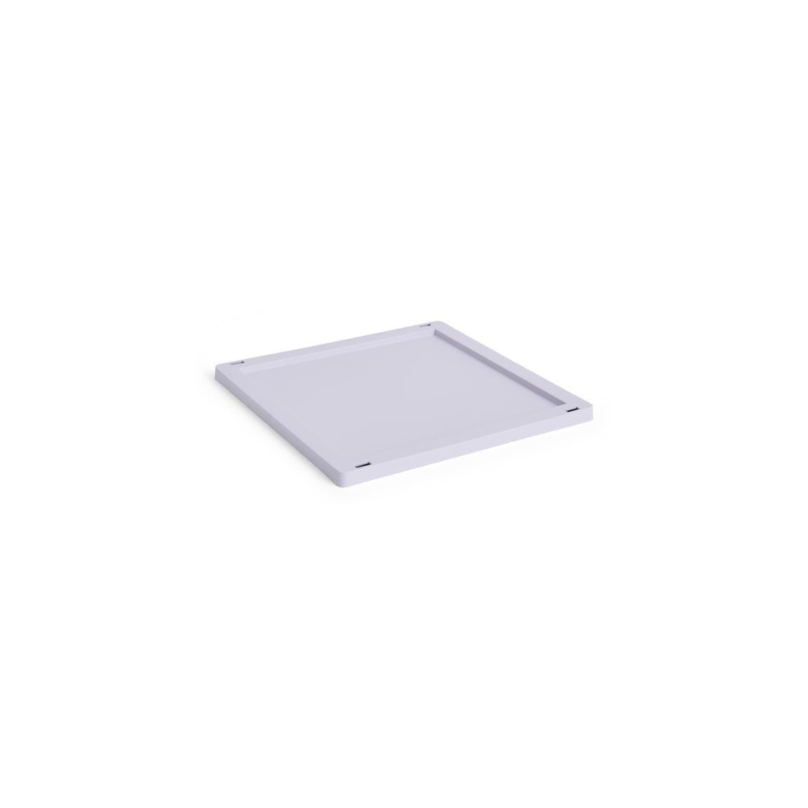 Colour Crate Lid Plastic - Medium Square/Cube – HAY – view 6