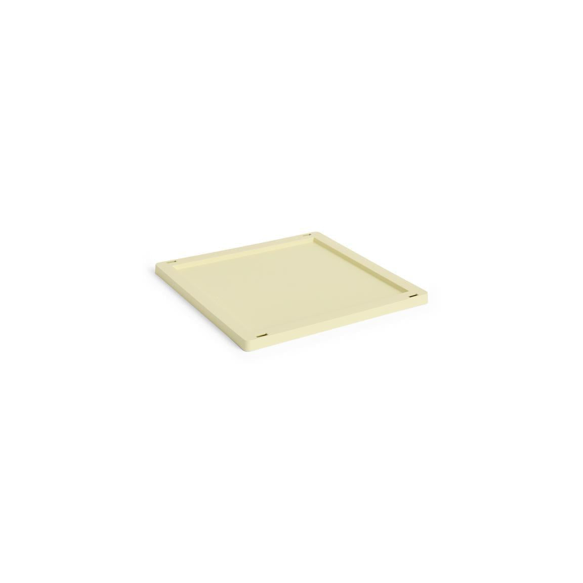 Colour Crate Lid Plastic - Medium Square/Cube – HAY – view 7