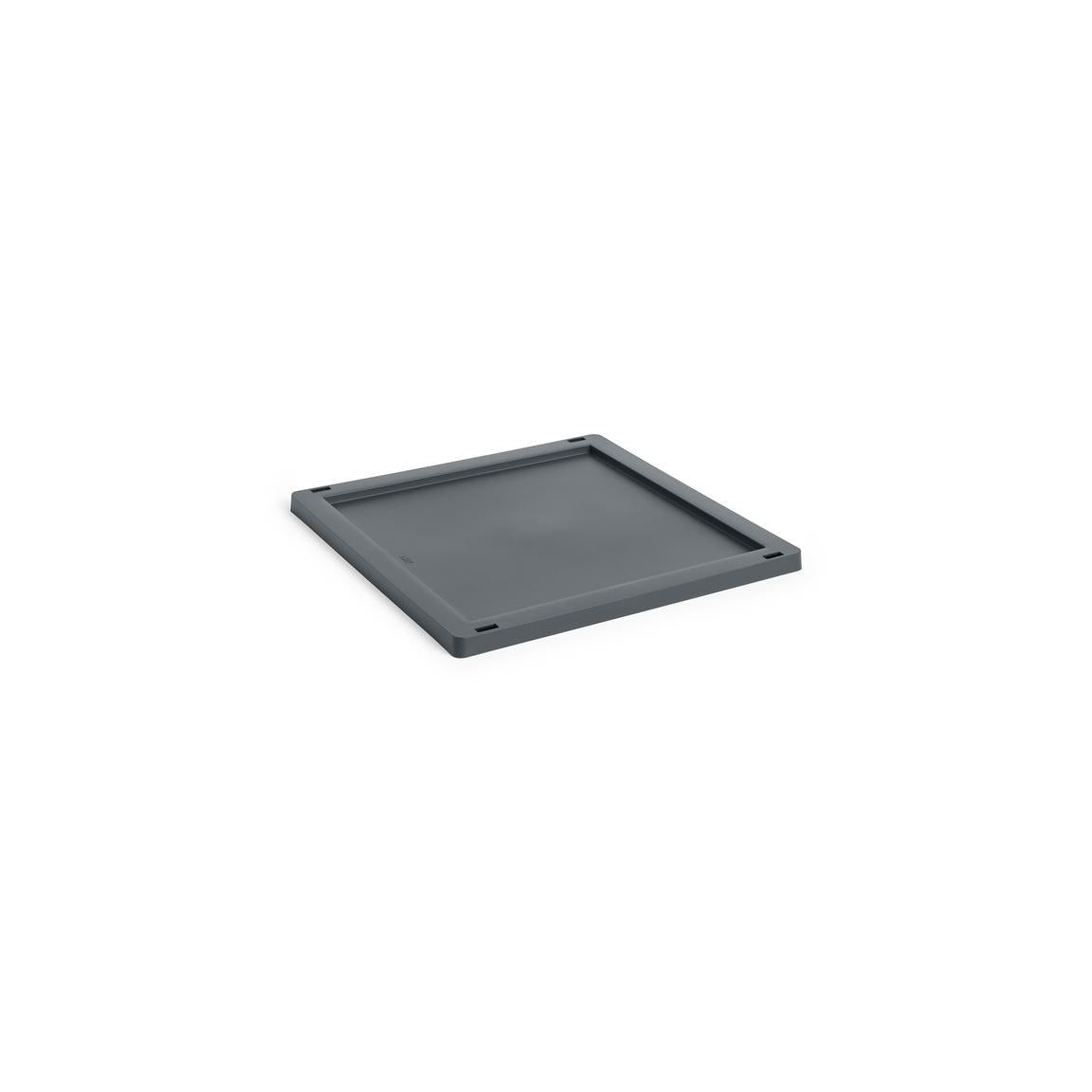 Colour Crate Lid Plastic - Medium Square/Cube – HAY – view 9