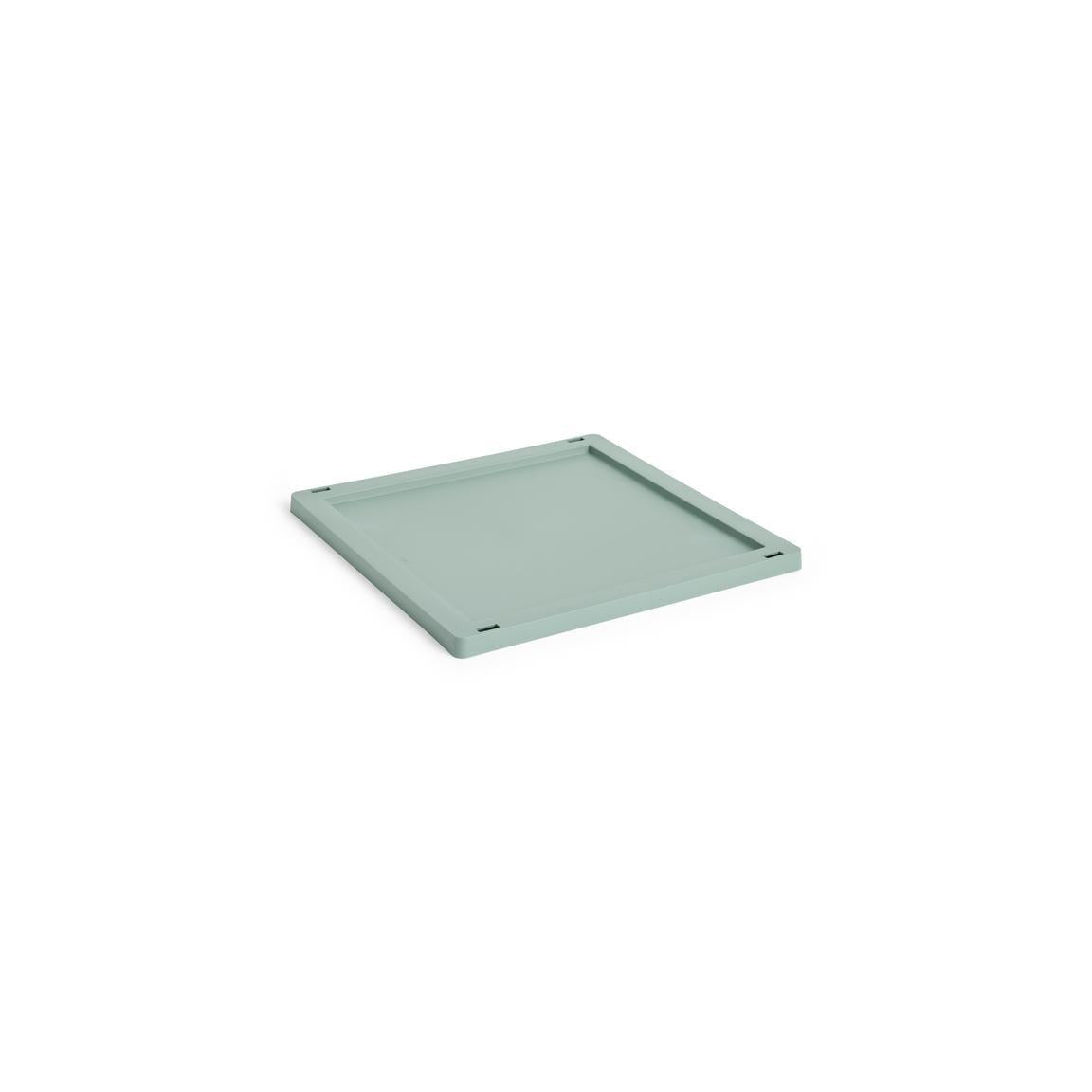 Colour Crate Lid Plastic - Medium Square/Cube – HAY – view 12