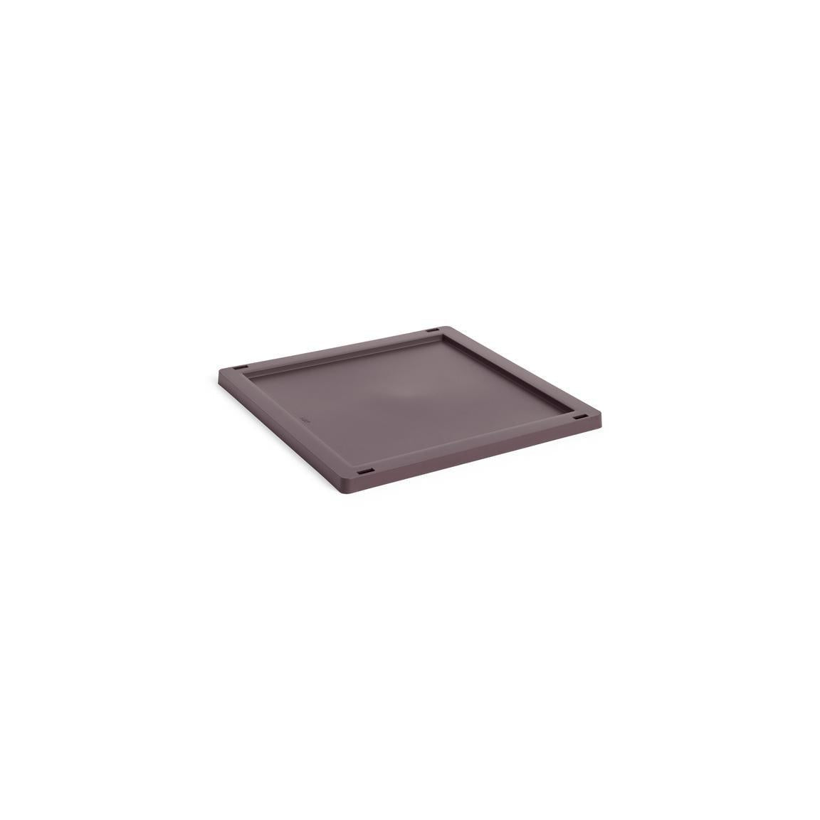 Colour Crate Lid Plastic - Medium Square/Cube – HAY – view 13