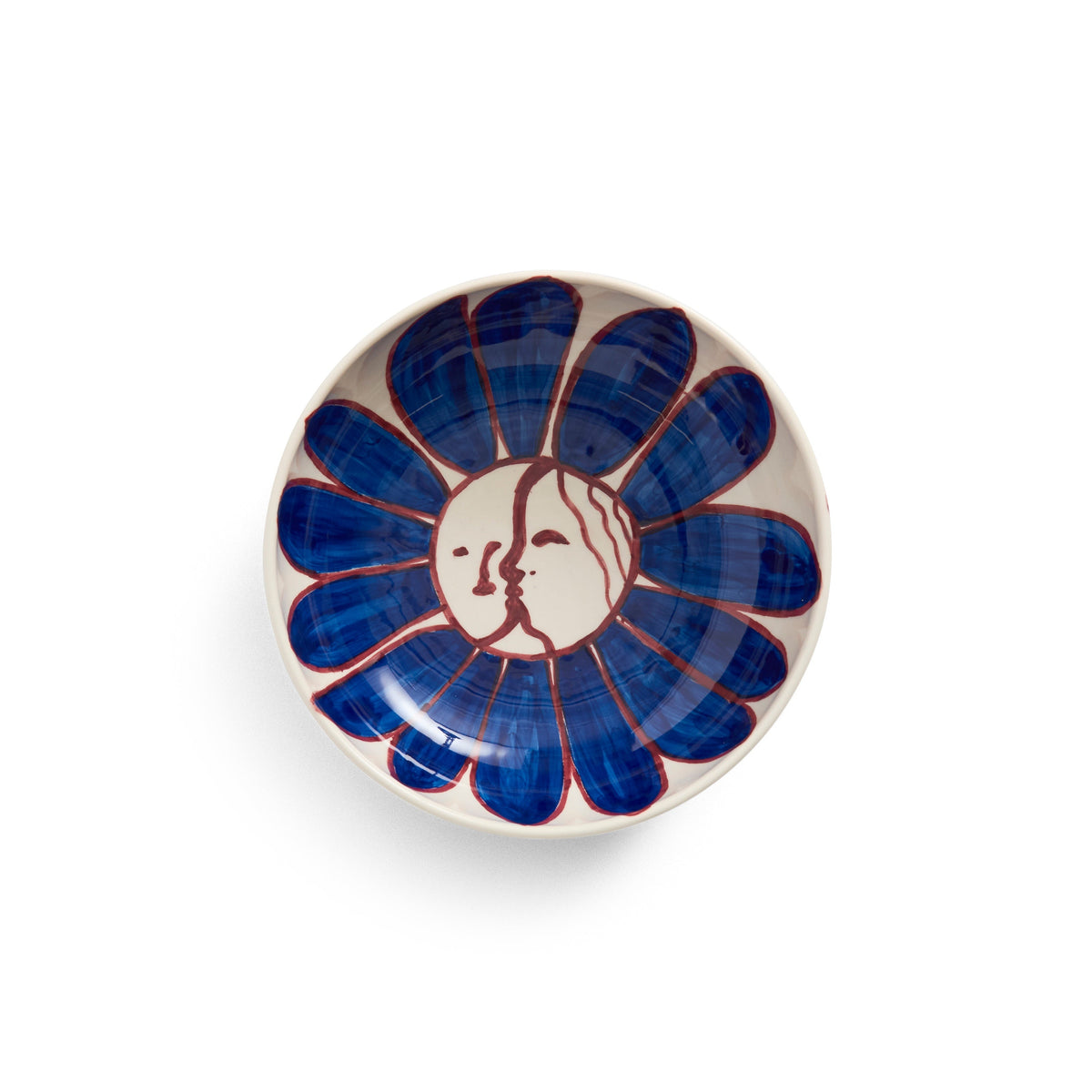 La Pittura Bowl Ø18cm - Deep Blue Flower – HAY