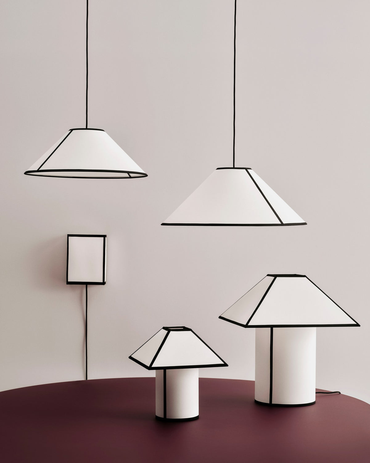Ava Pyramid Table Lamp – HAY – view 8