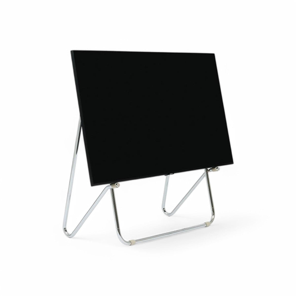 Bloom TV-Stand - Chrome – Pedestal