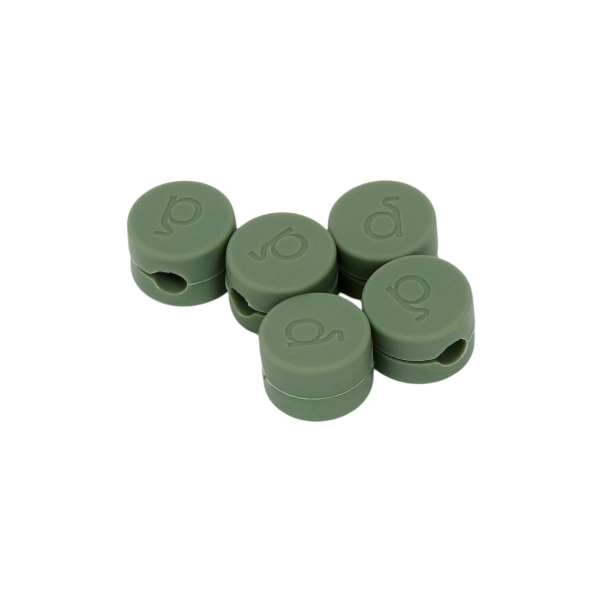 Cable Clips - Mossy Green – Pedestal