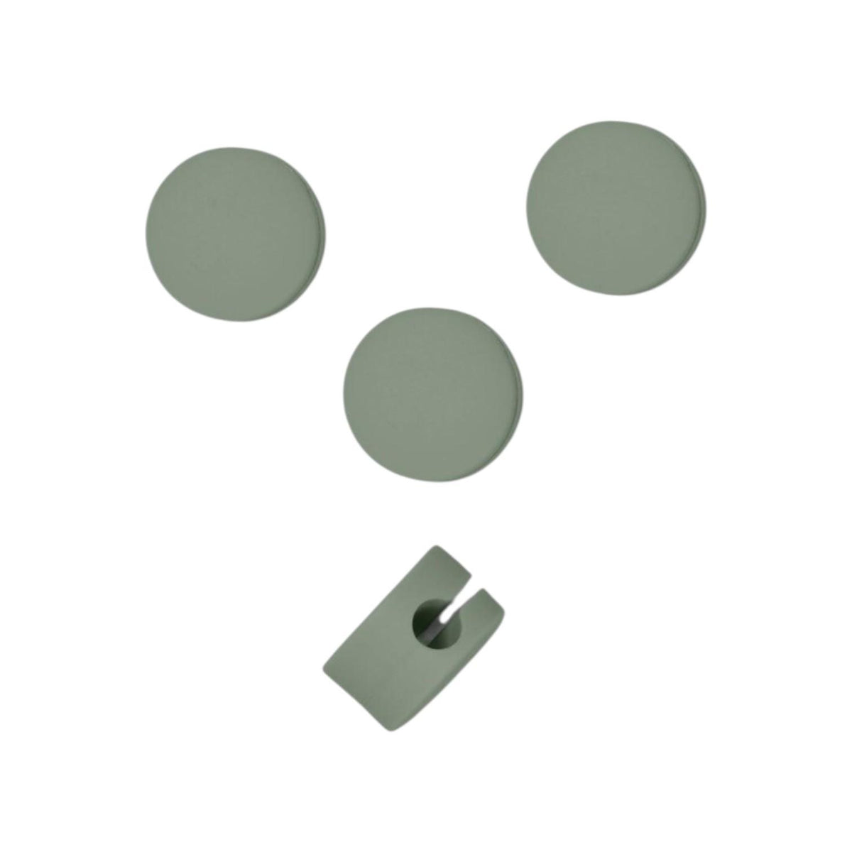 Cable Dots - Mossy Green – Pedestal