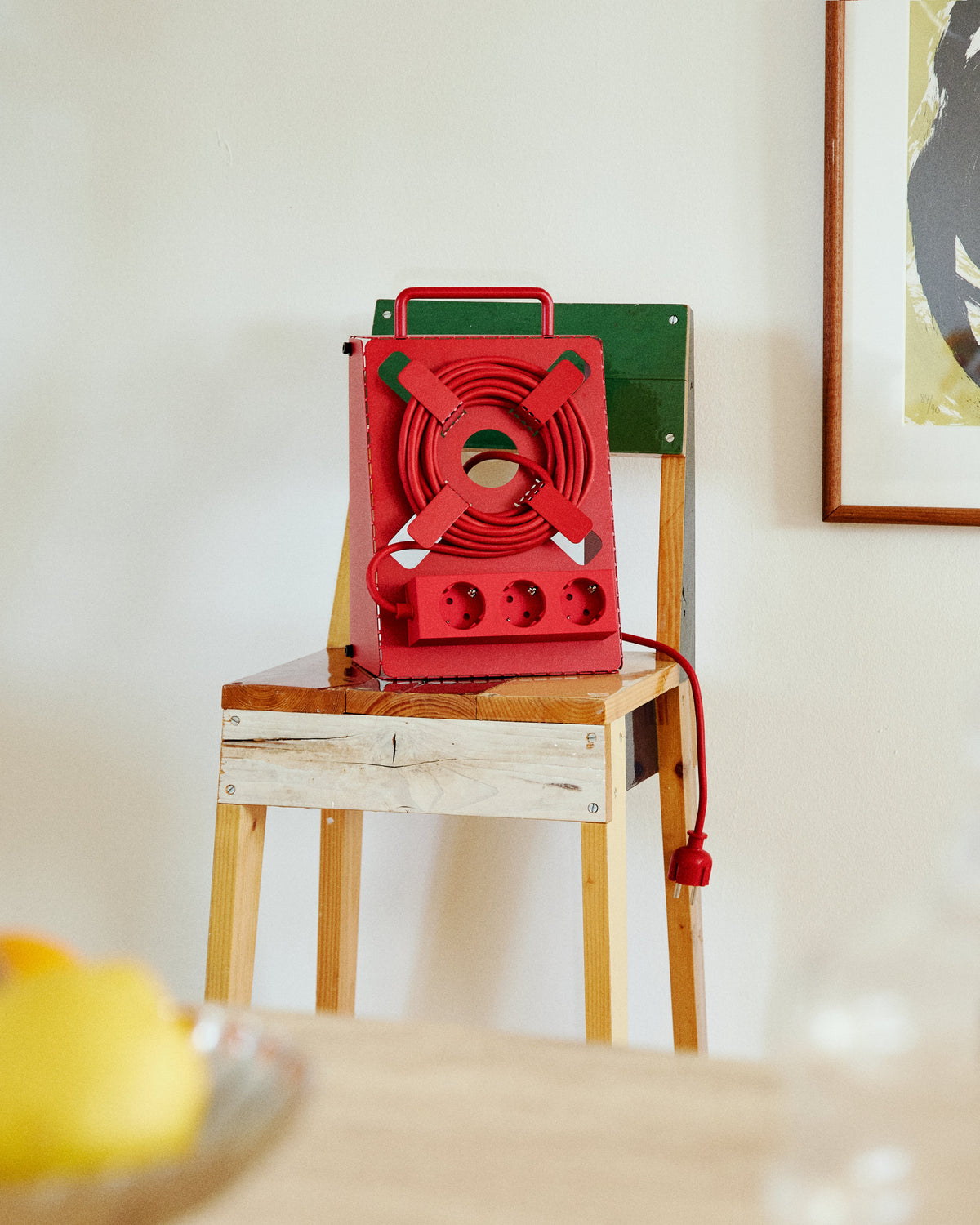 Cable Stand - Fire Red – Pedestal – Ansicht 4