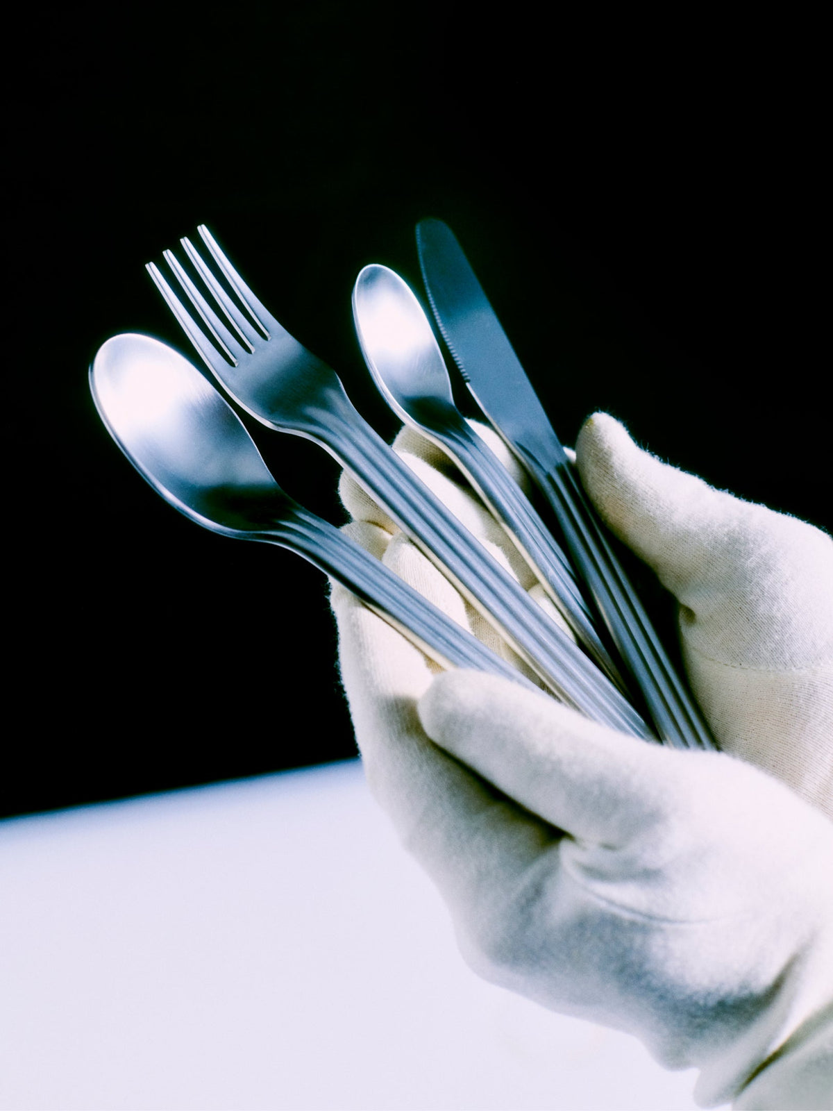 Canteen Brushed Cutlery - 16 pcs / set of 4 – Service Projects – view 3