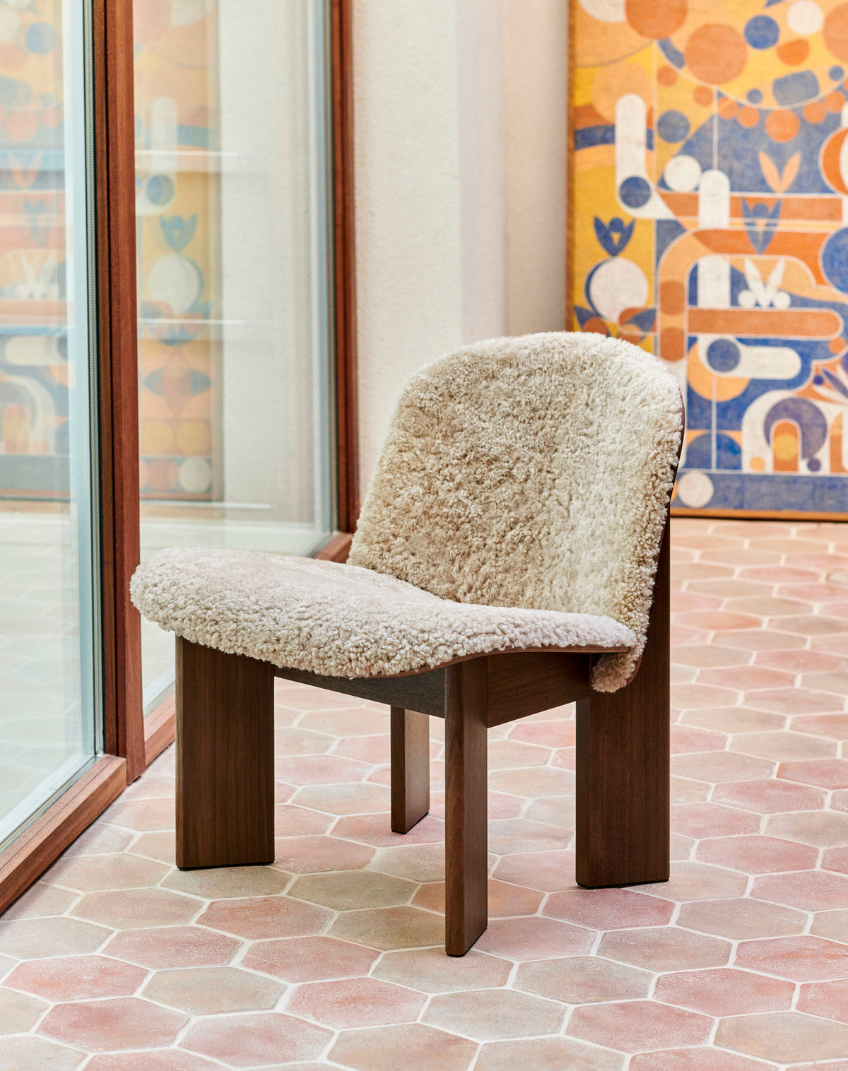 Chisel Loungesessel mit Frontpolster – HAY – Ansicht 3