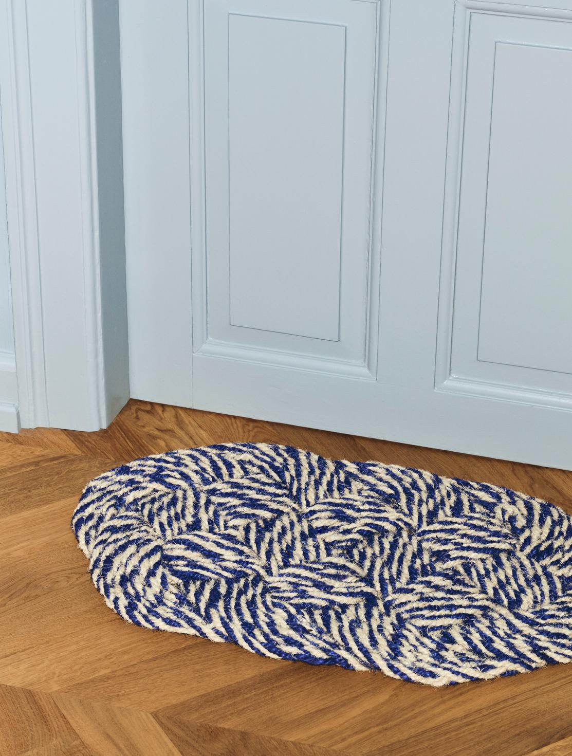 Coco Door Mat Swirl – HAY – view 4