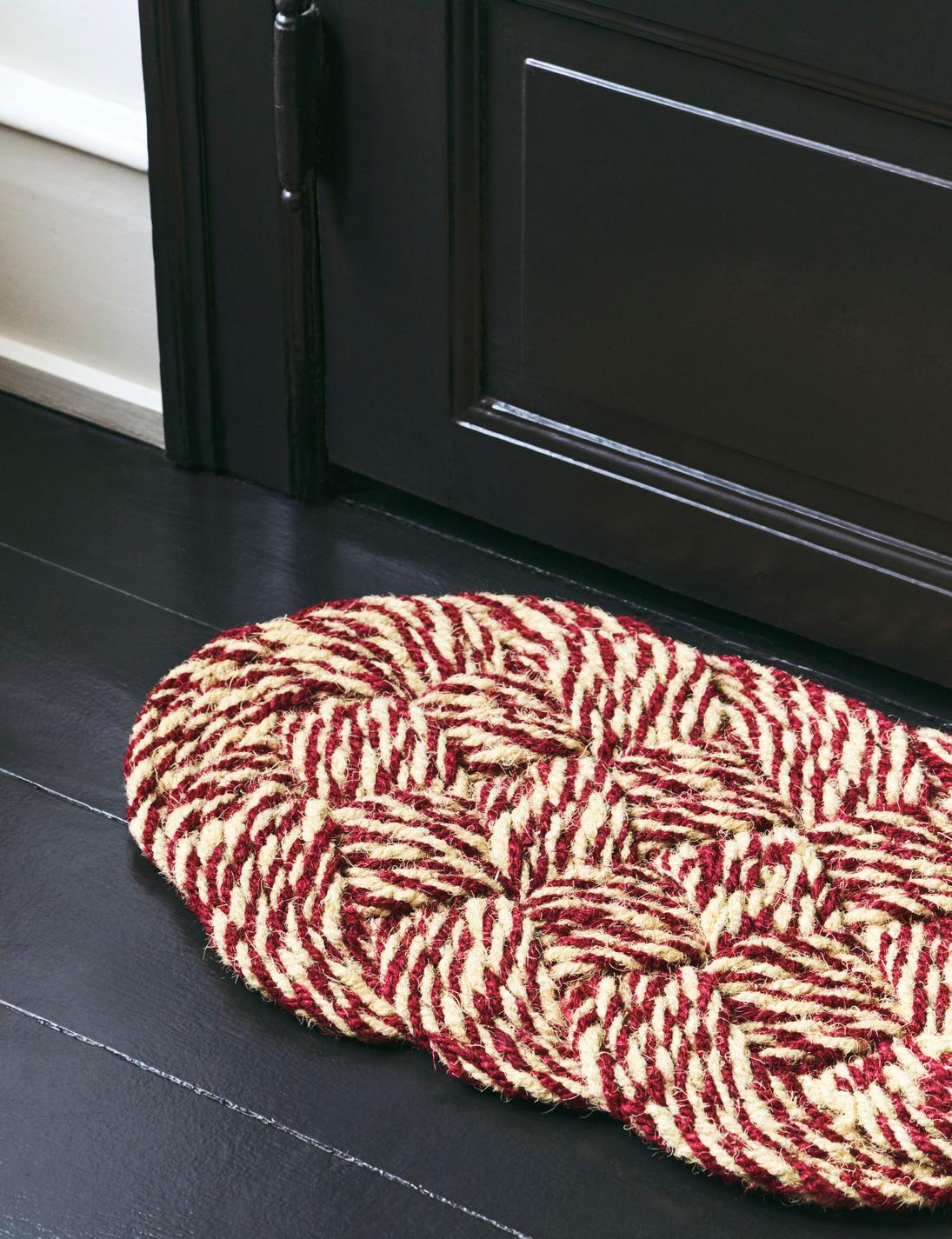 Coco Door Mat Swirl – HAY – view 5
