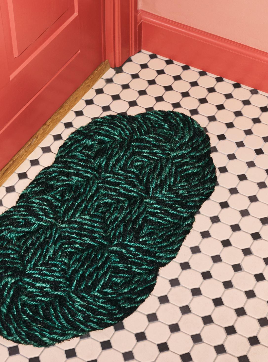 Coco Door Mat Swirl – HAY – view 6