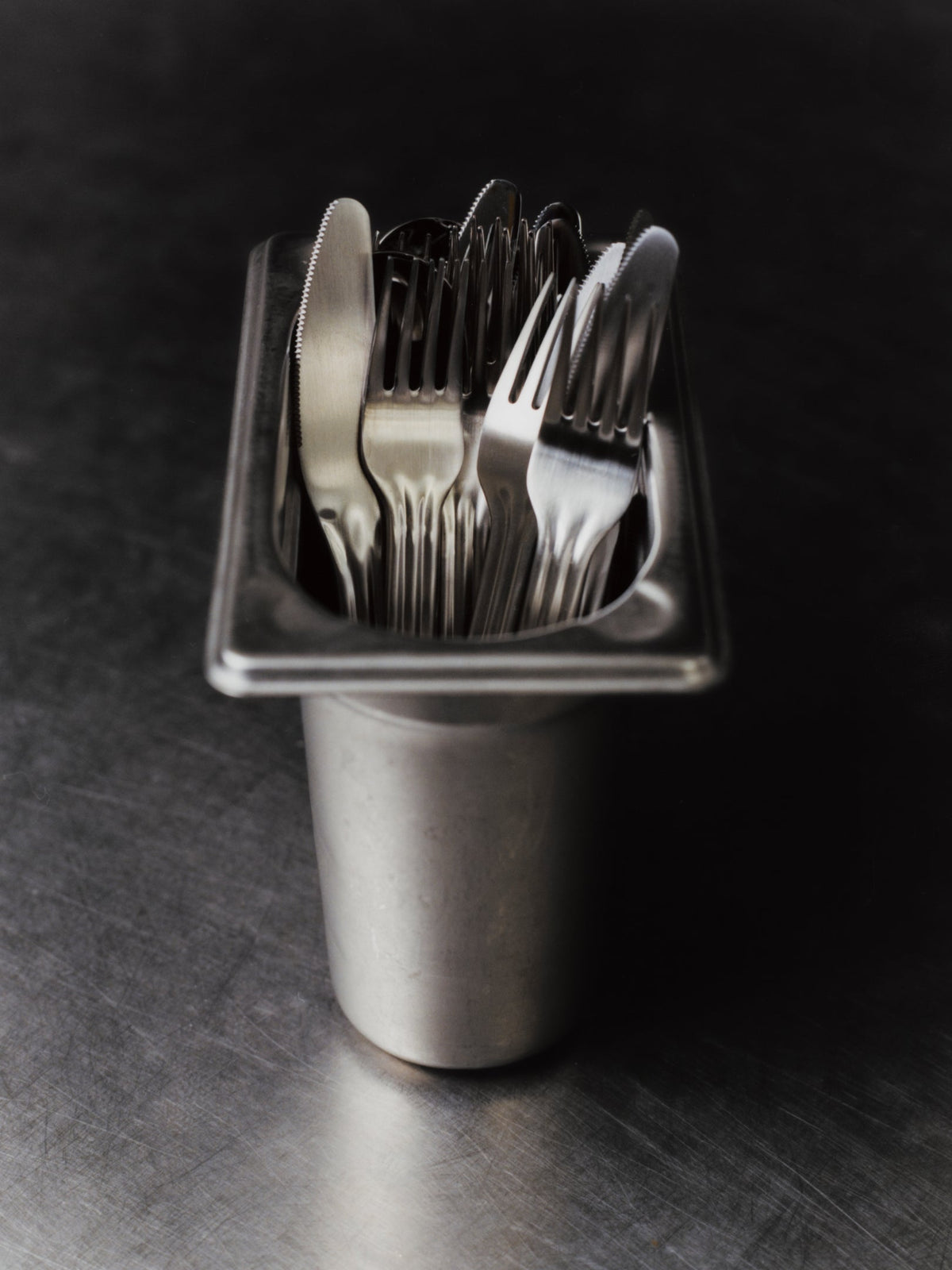 Canteen Brushed Cutlery - 16 pcs / set of 4 – Service Projects – view 4
