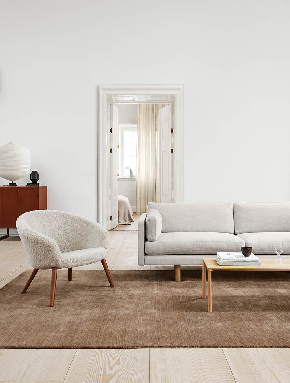 Cashmere - Earth Bamboo Rug
