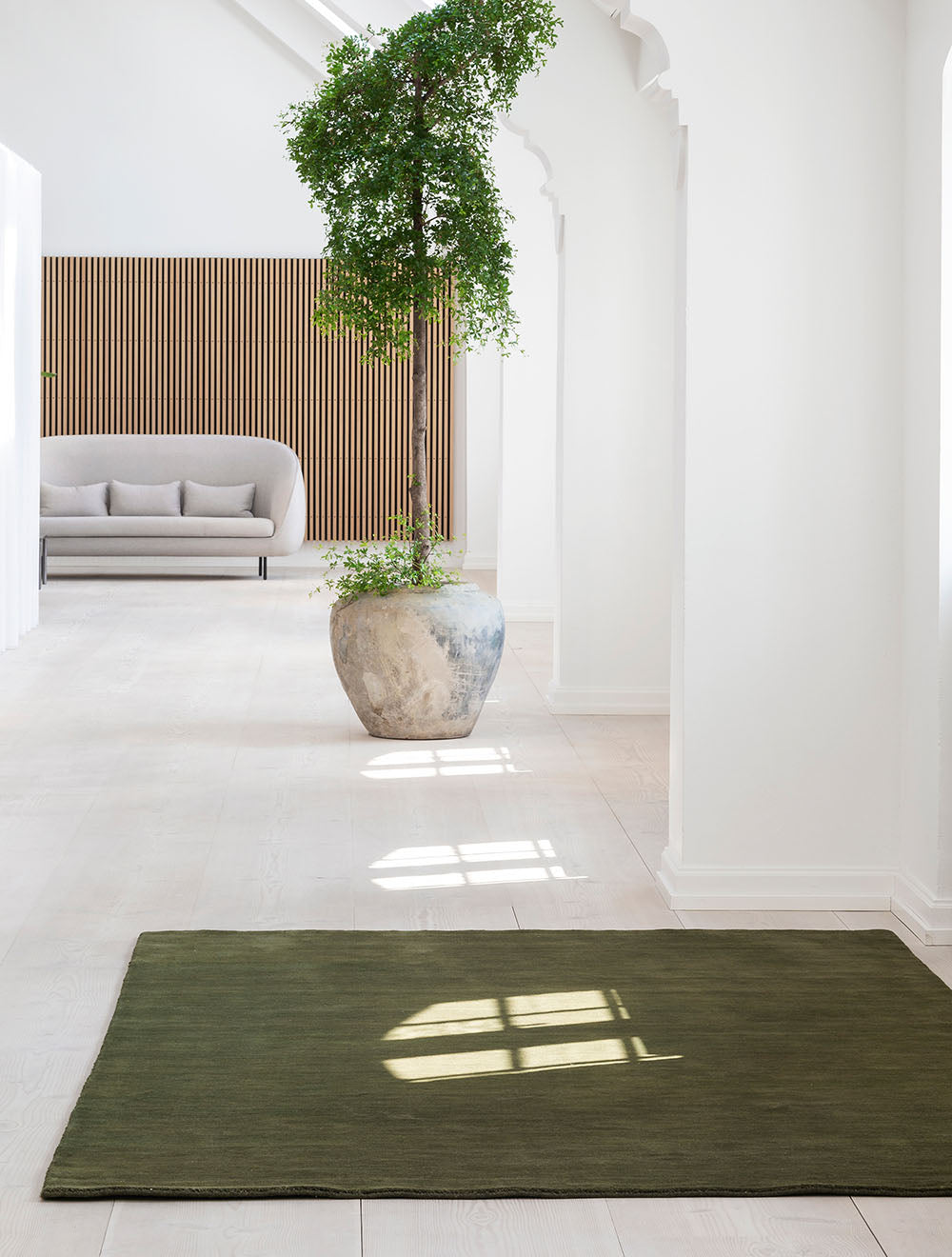 Moss Green - Earth Rug