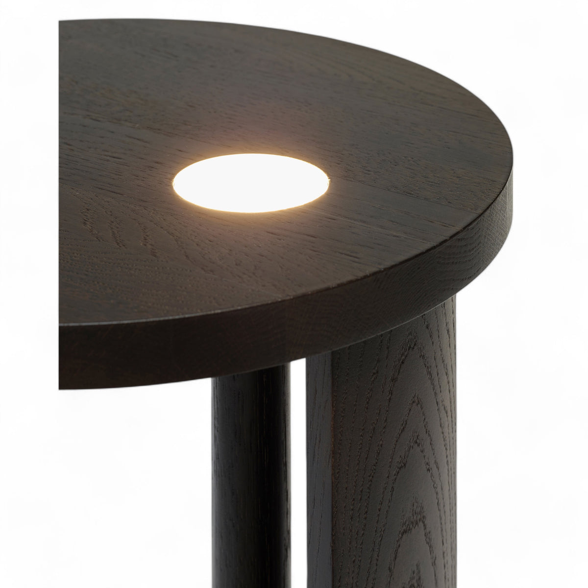 Ann Demeulemeester Side Table with LED Light Aura – Serax – view 9