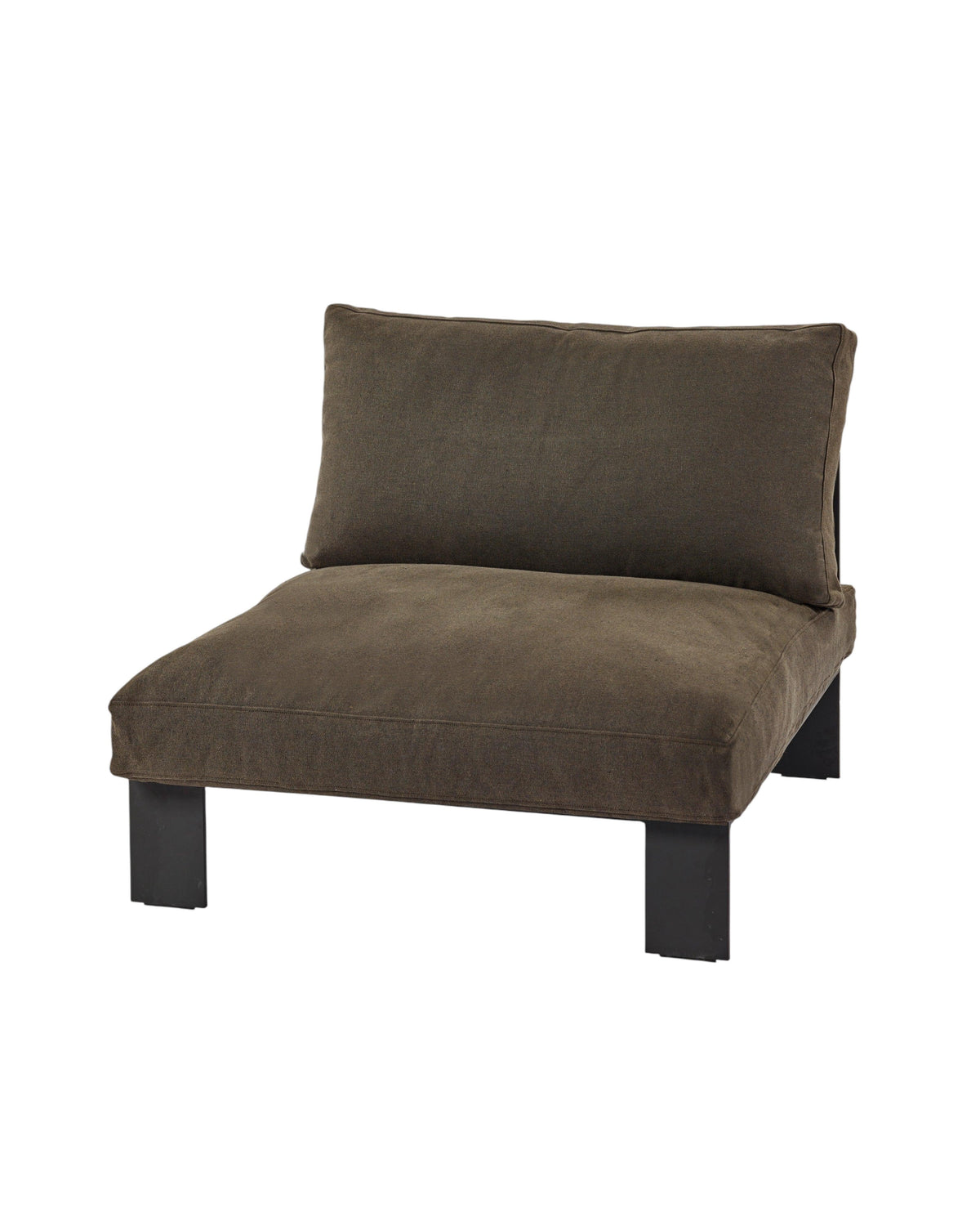 Bench One Seater incl. Cushion Indoor Sepia – Serax