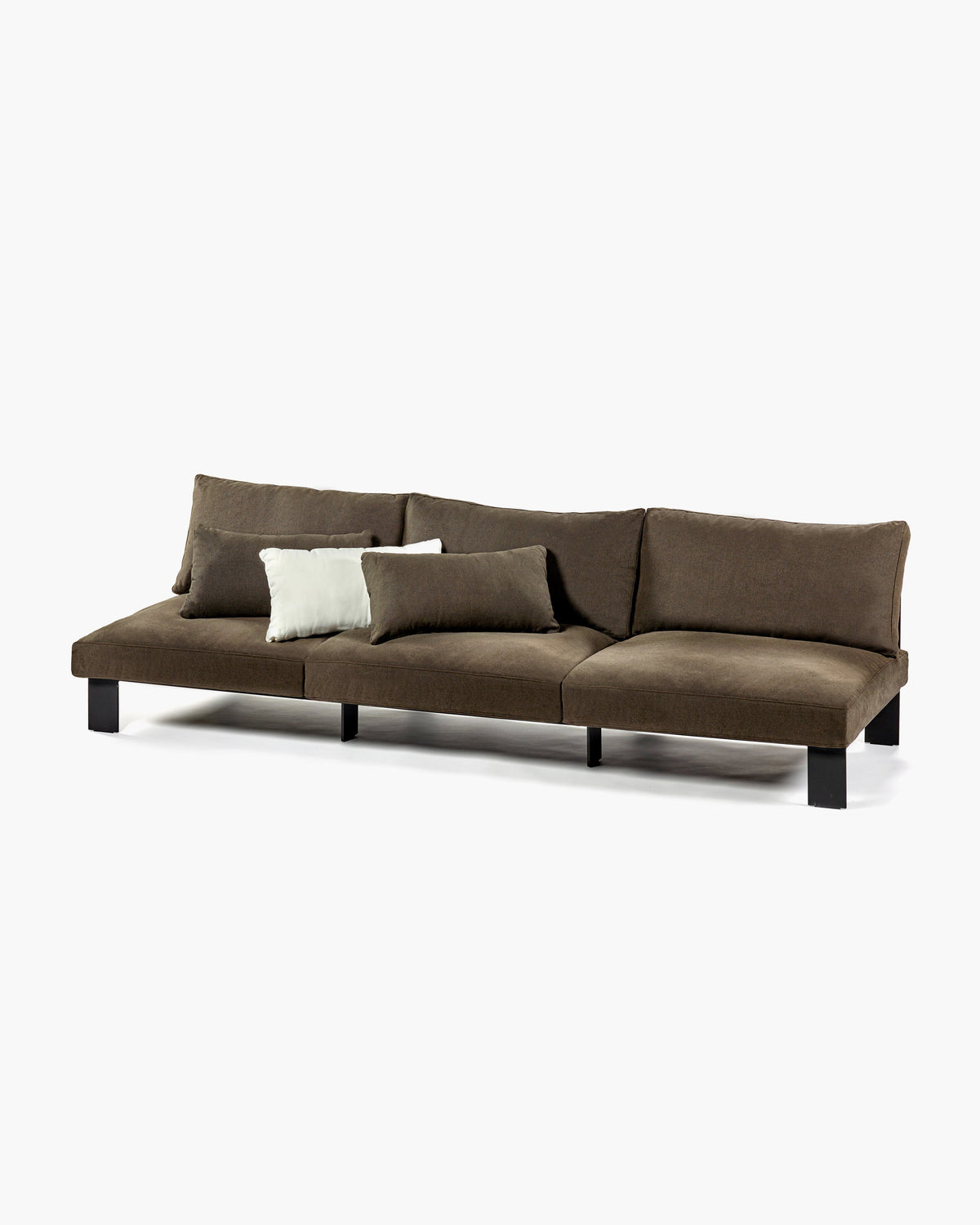 Bench Three Seater incl. Cushion Indoor Sepia – Serax – view 4