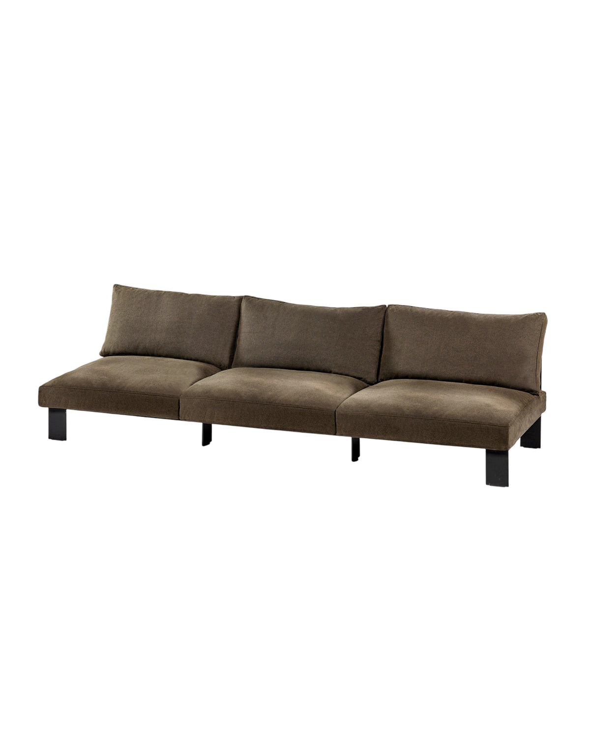 Bench Three Seater incl. Cushion Outdoor Umber – Serax
