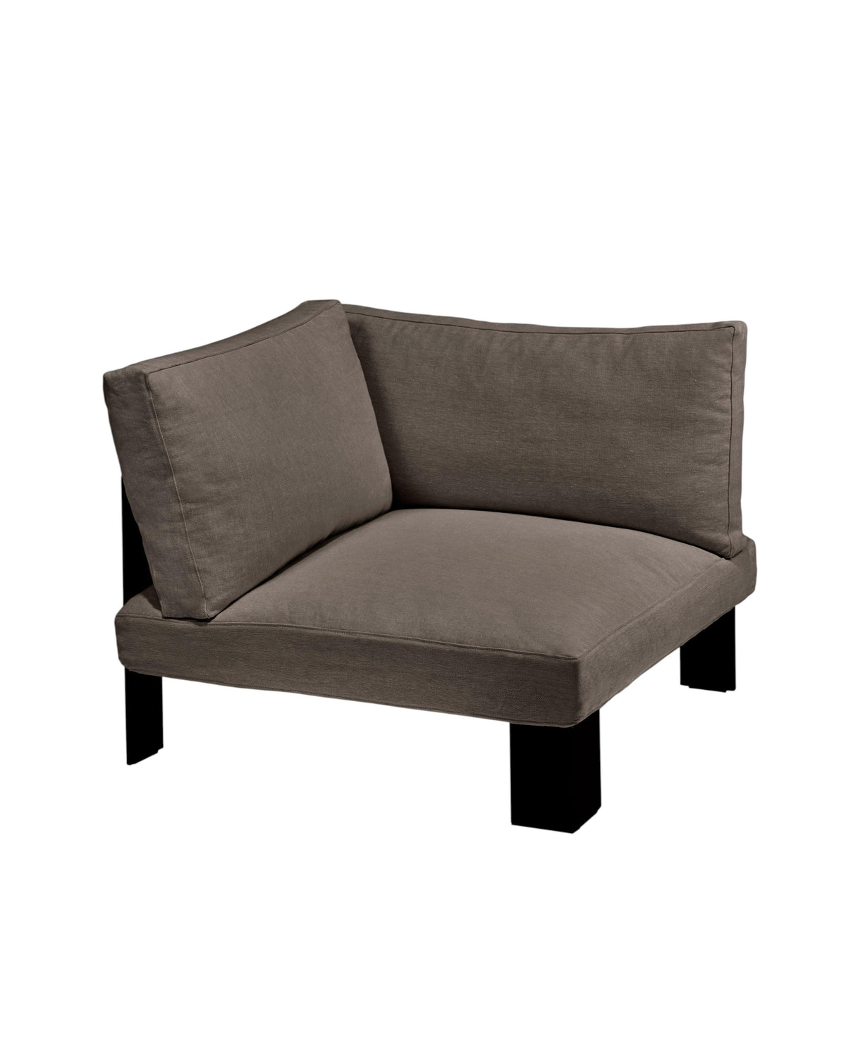 Bench Corner Seat incl. Cushion Indoor Sepia – Serax