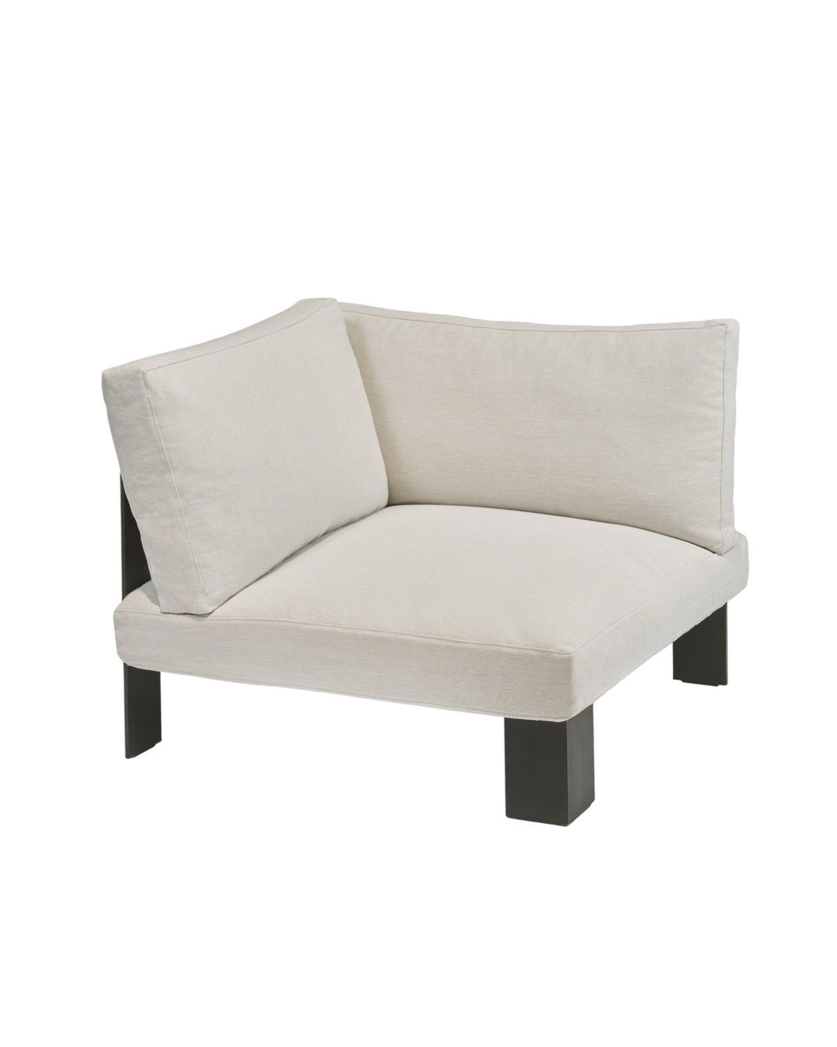 Bench Corner Seat incl. Cushion Indoor Ivory – Serax