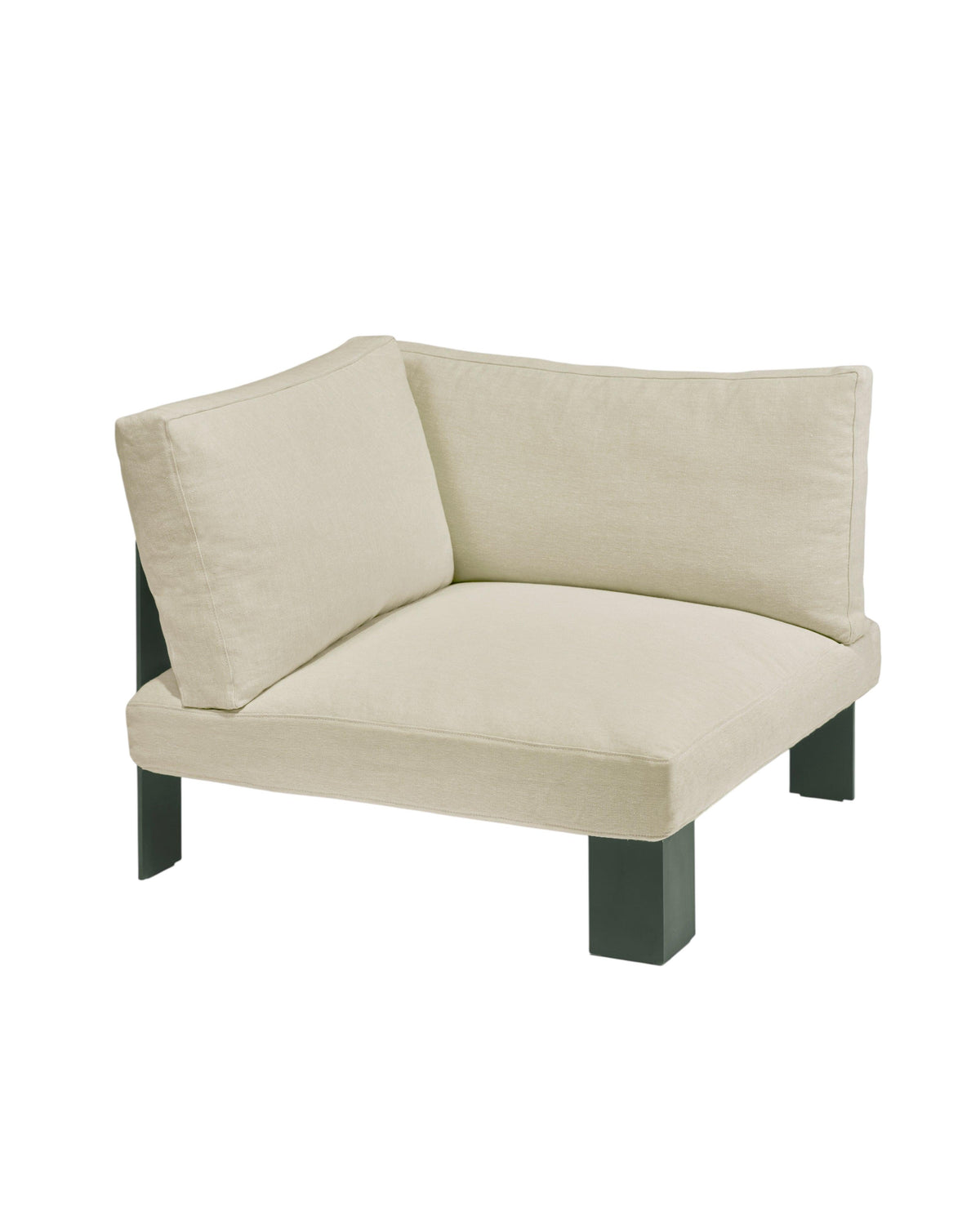 Bench Corner Seat incl. Cushion Indoor Sand – Serax