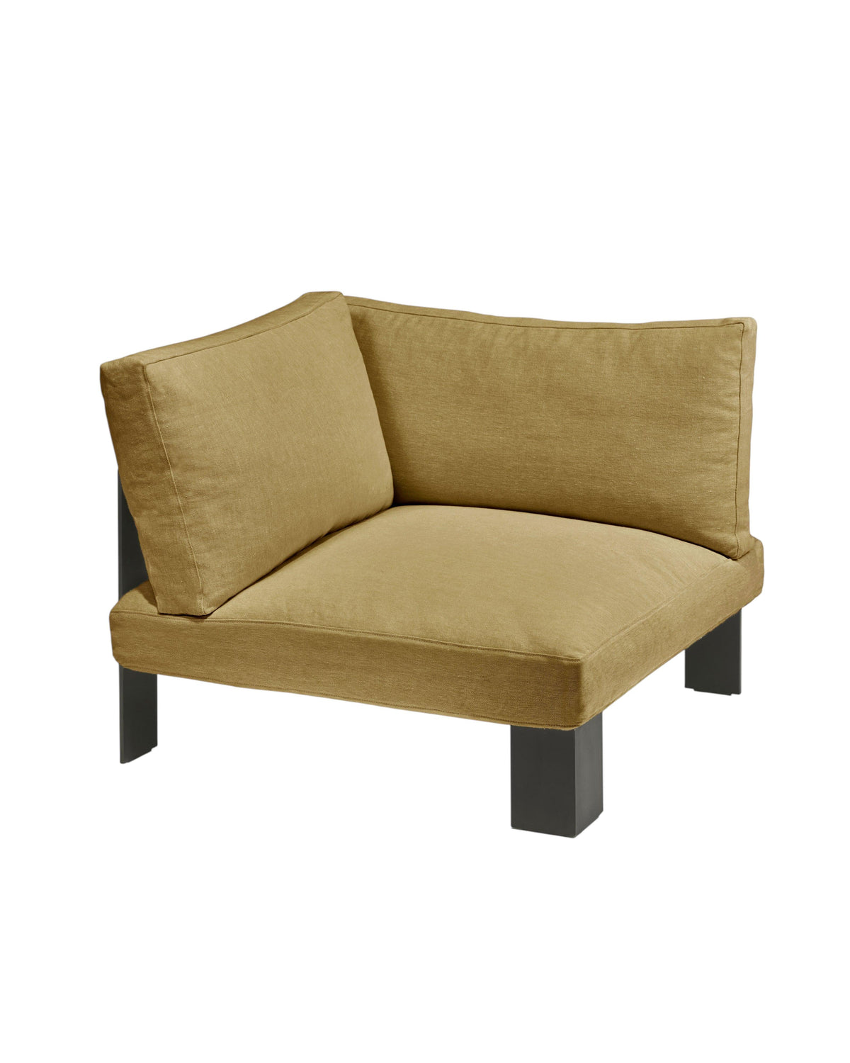 Bench Corner Seat incl. Cushion Indoor Mustard – Serax