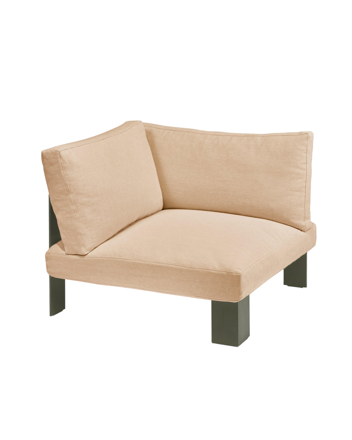 Bench Corner Seat incl. Cushion Indoor Apricot – Serax