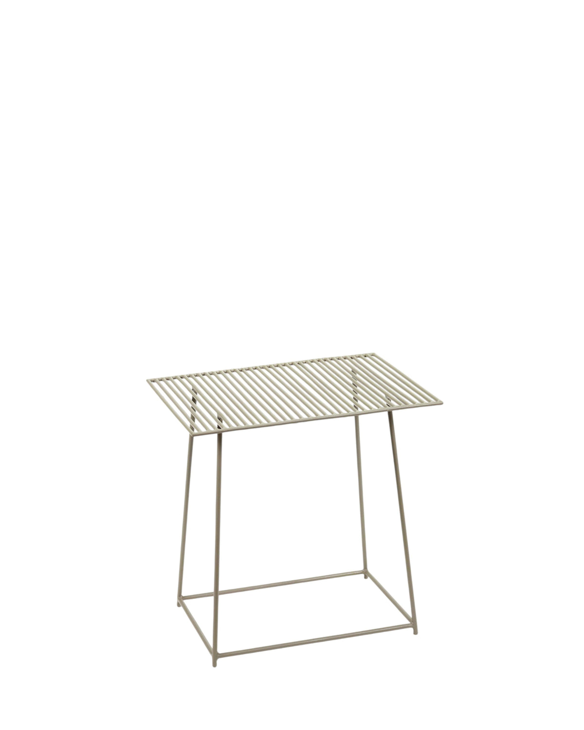 Beistelltisch Grau Filippo Metal Sculptures – Serax