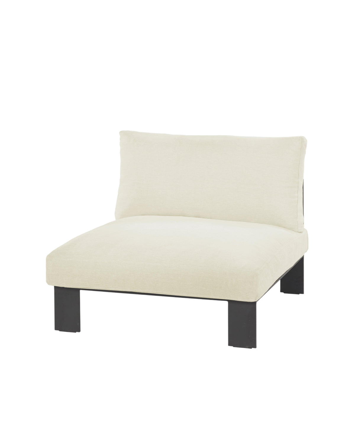 Bench One Seater incl. Cushion Indoor White – Serax