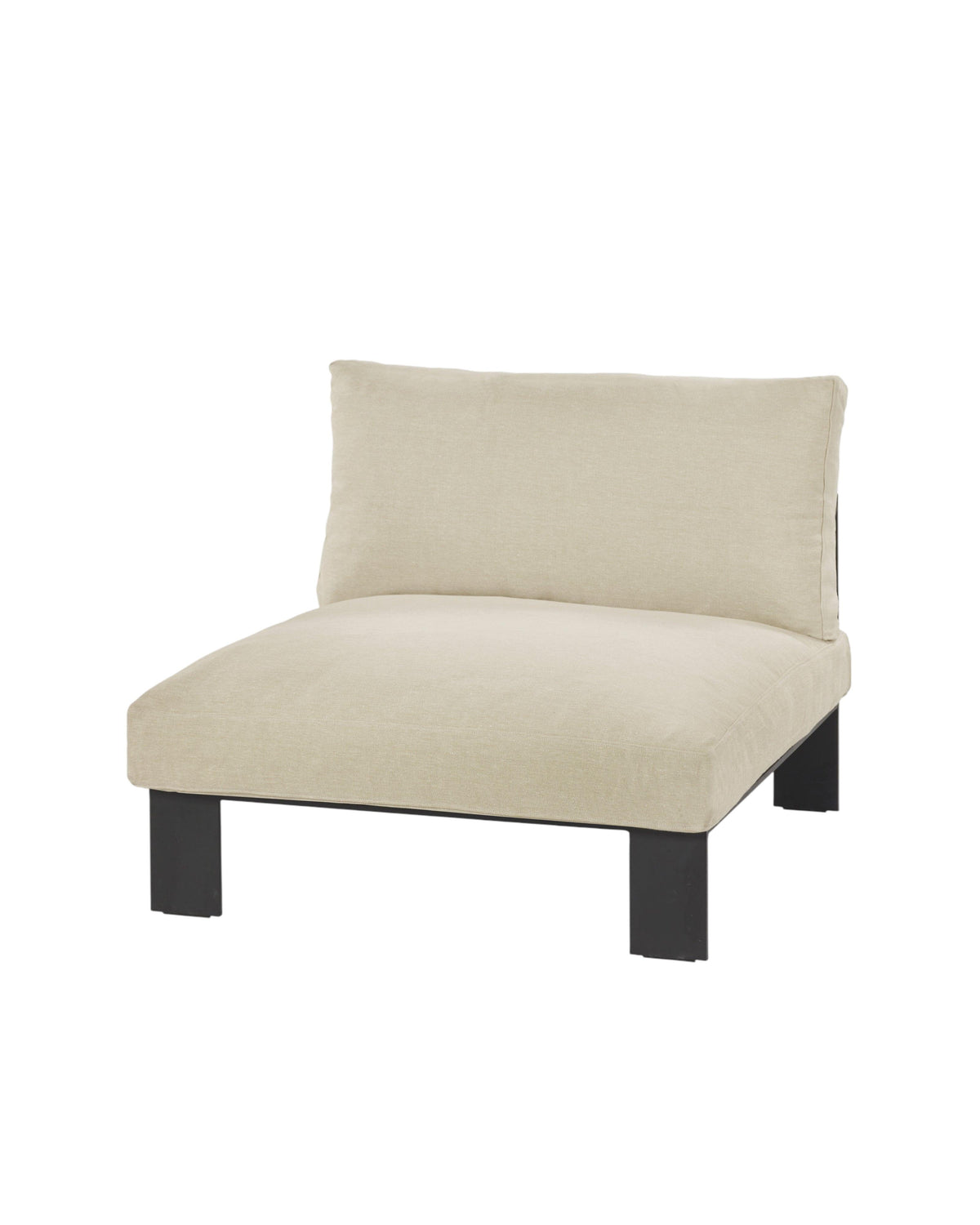 Bench One Seater incl. Cushion Outdoor Chalk – Serax