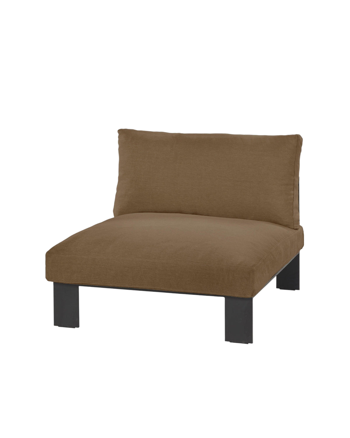 Bench One Seater incl. Cushion Outdoor Camel – Serax