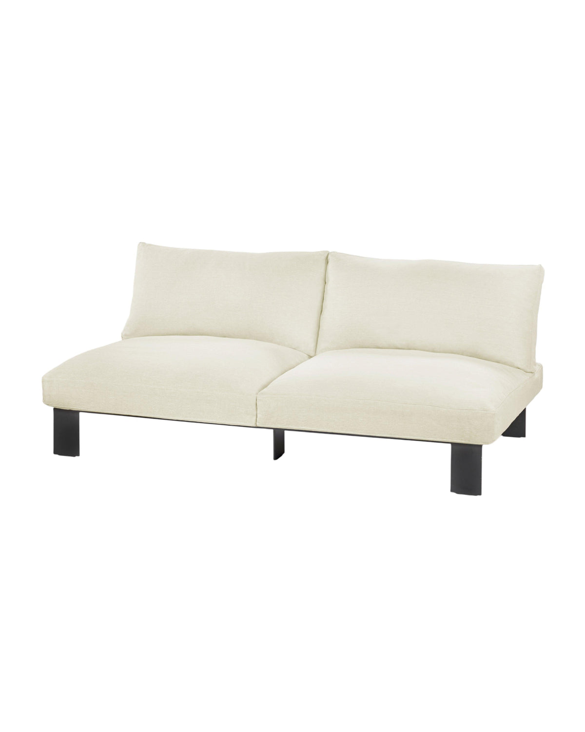 Bench Two Seater incl. Cushion Indoor White – Serax
