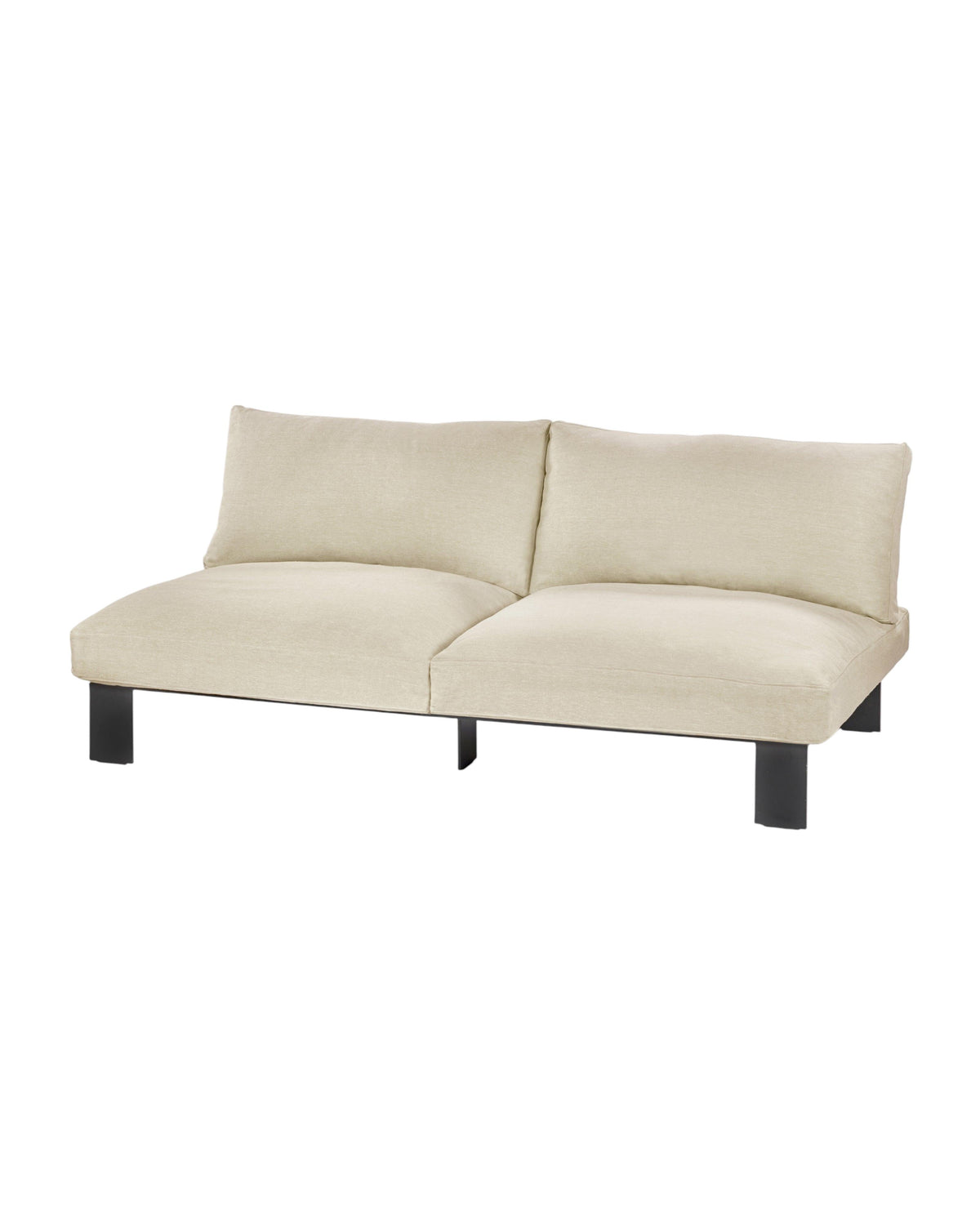 Bench Two Seater incl. Cushion Outdoor Chalk – Serax