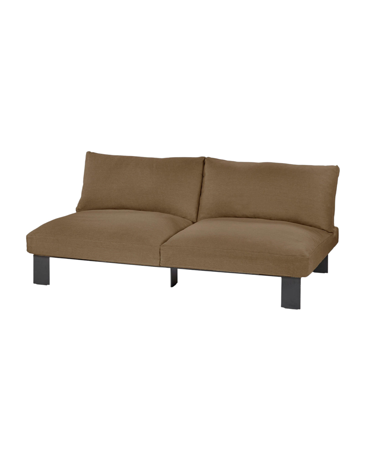 Bench Two Seater incl. Cushion Outdoor Camel – Serax