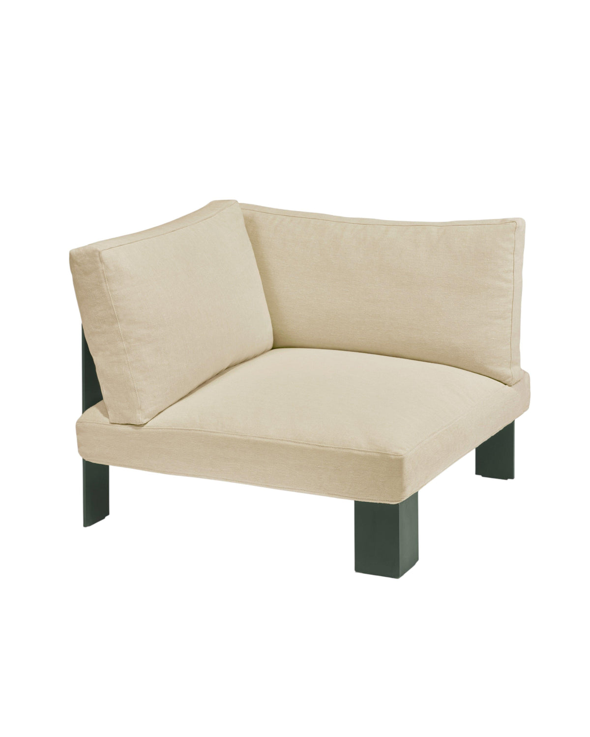 Bench Corner Seat incl. Cushion Indoor Natural – Serax