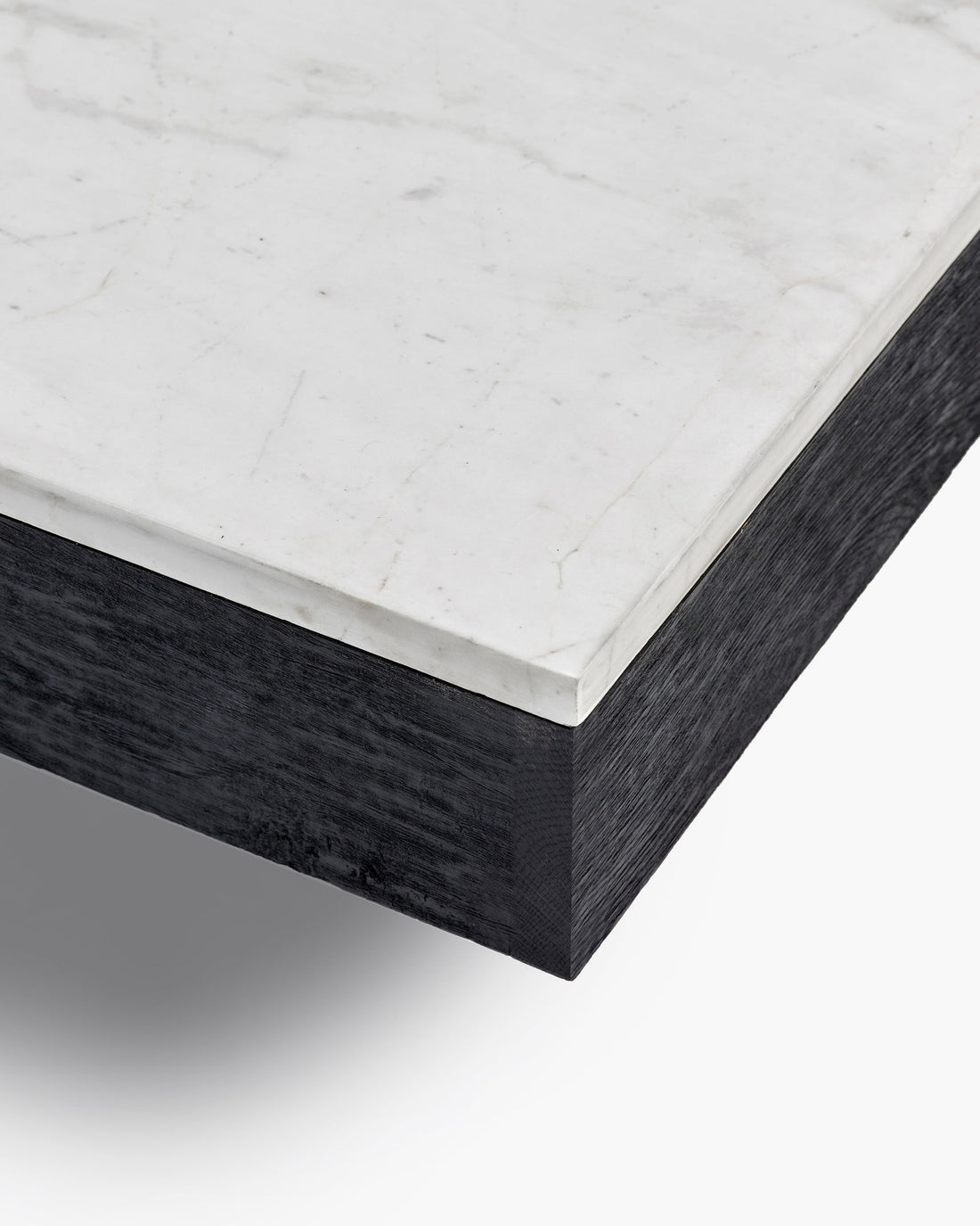 Side Table L Black – White Rudolph