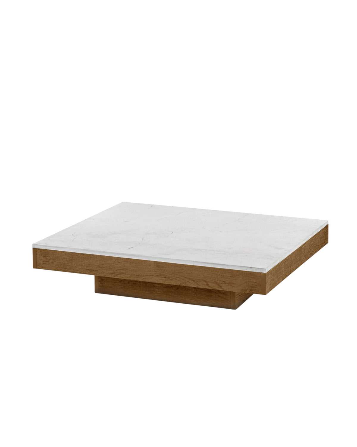 Side Table L Cognac – White Rudolph – Serax