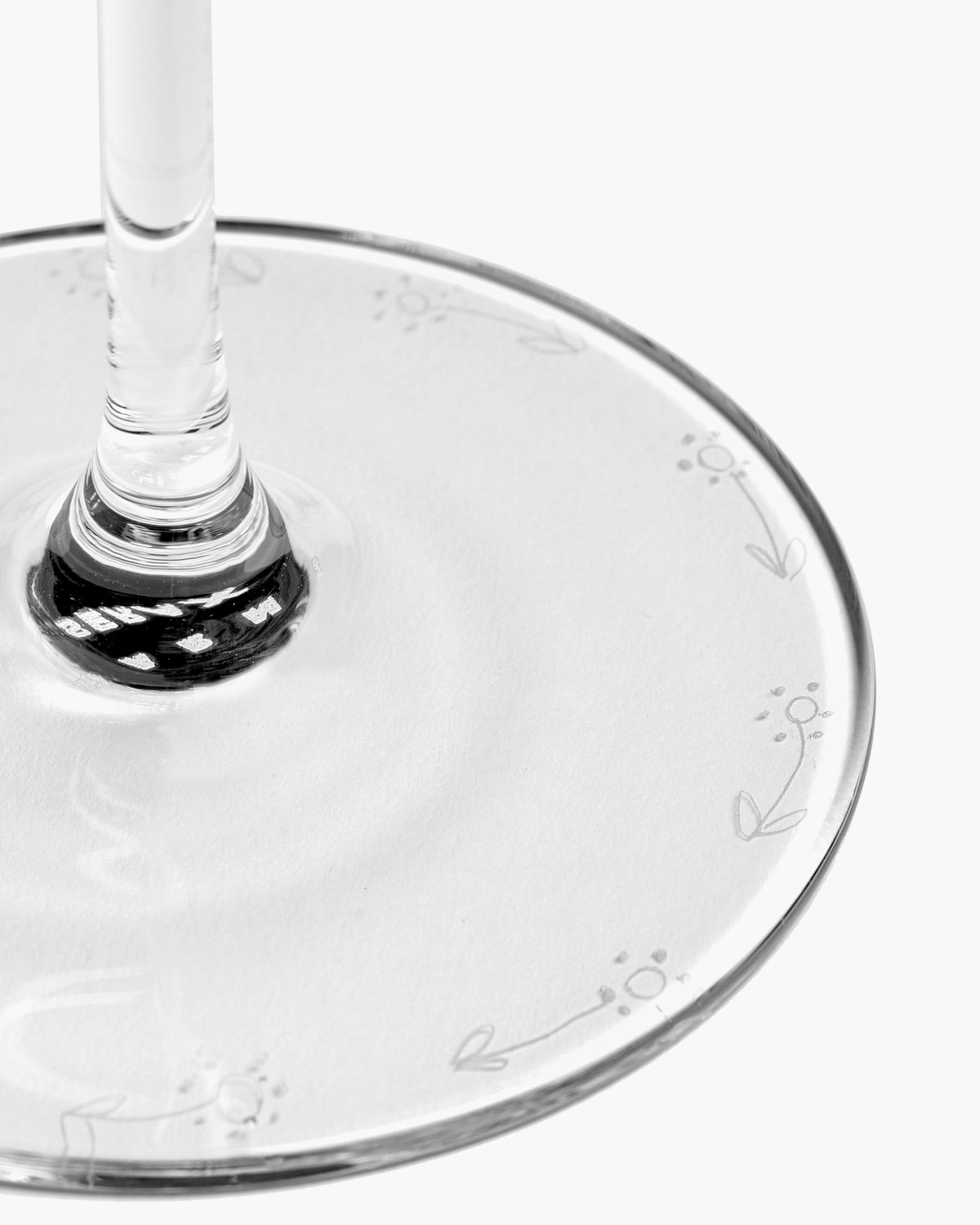 Champagne Coupe 4-Set Giftbox - Anemone Vaniglia Midnight Flowers – Serax x Marni – view 6