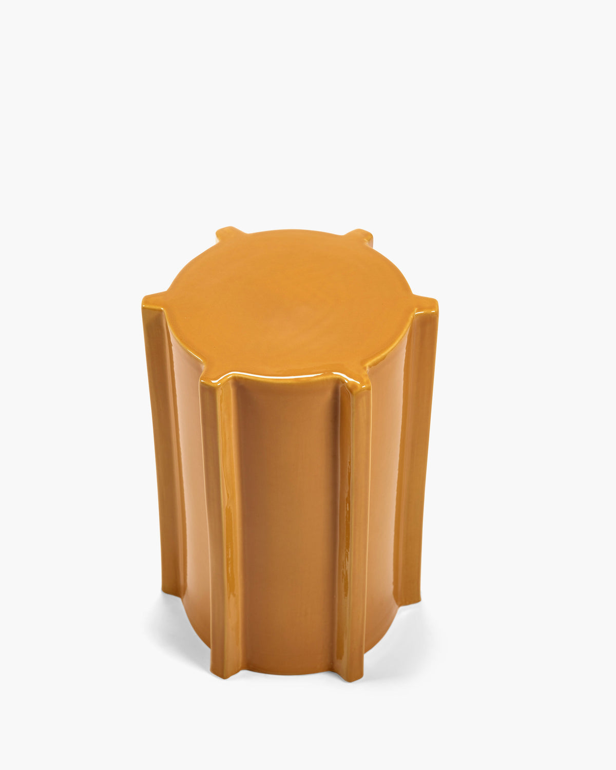 Side Table Ocher Geometrical Pawn – Serax – view 5