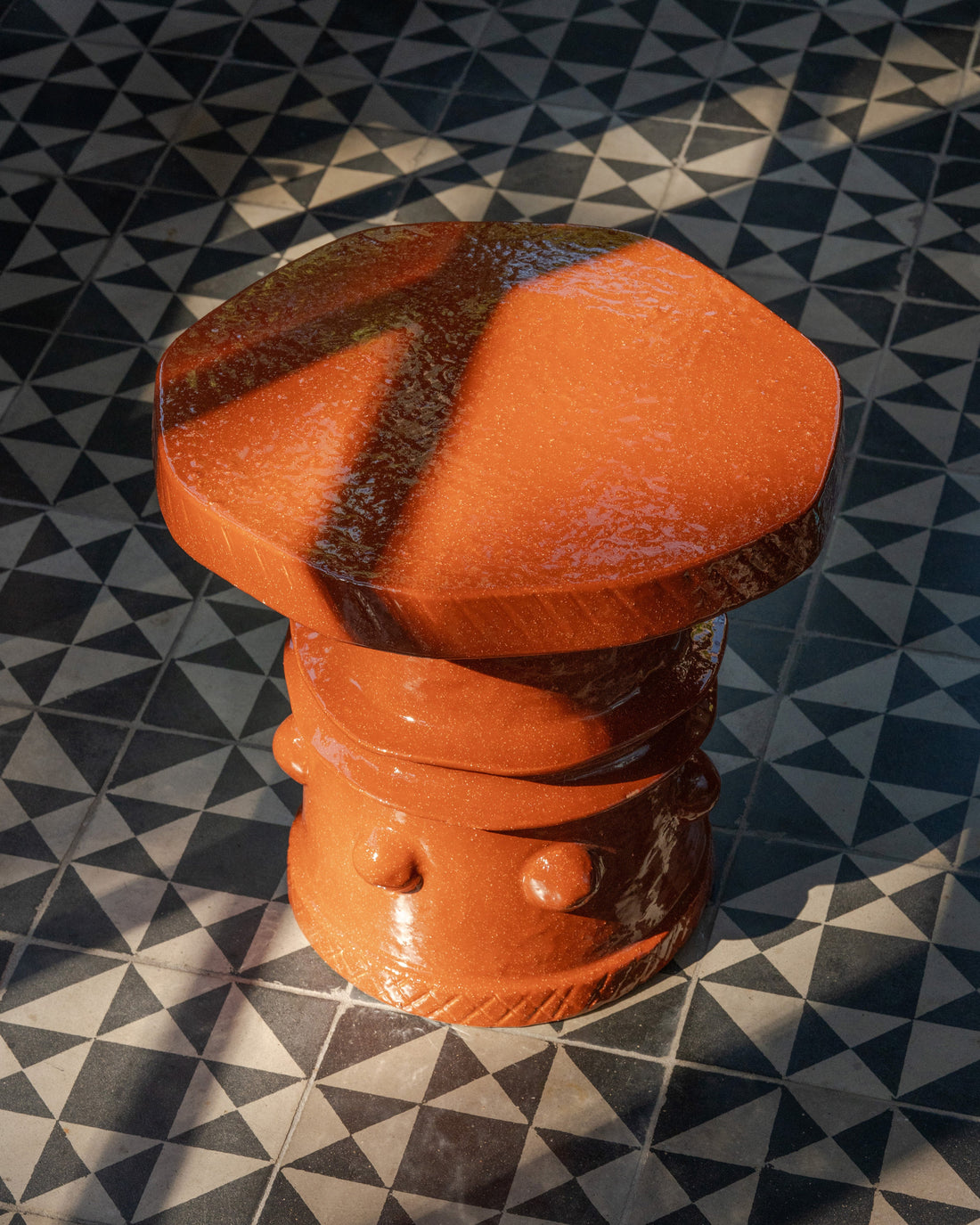 Side Table 08 Rust Clara