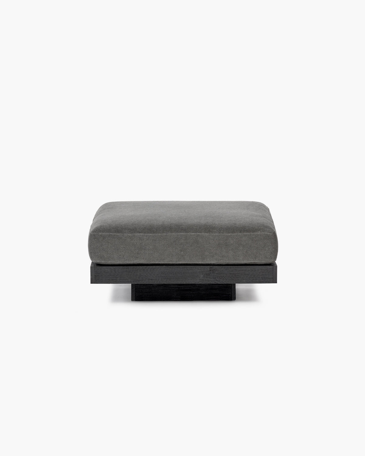 Ottoman incl. Cushion Indoor Smoke – Black Rudolph – Serax – view 3