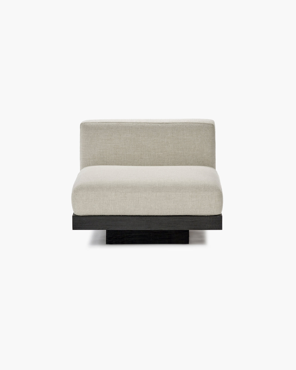 1-Sitzer-Sofa inkl. Kissen für innen Bone – Schwarz Rudolph – Serax – Ansicht 3