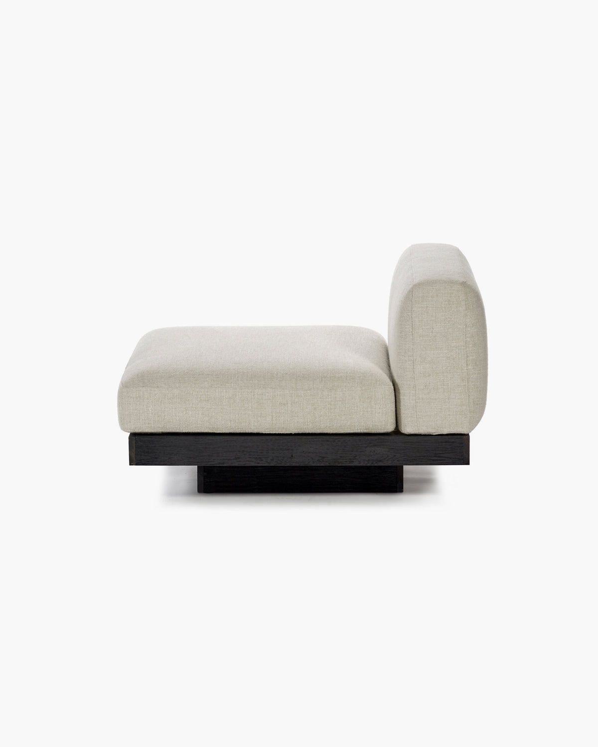 1-Sitzer-Sofa inkl. Kissen für innen Bone – Schwarz Rudolph – Serax – Ansicht 5