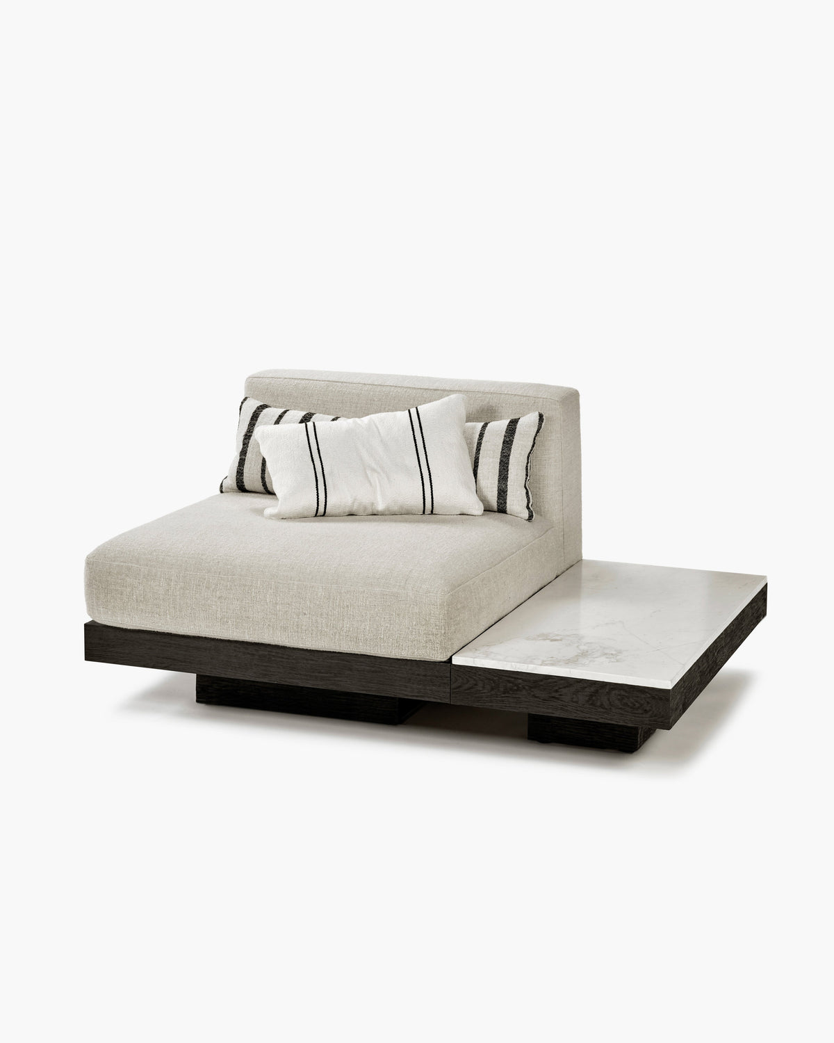 1-Sitzer-Sofa inkl. Kissen für innen Bone – Schwarz Rudolph – Serax – Ansicht 7