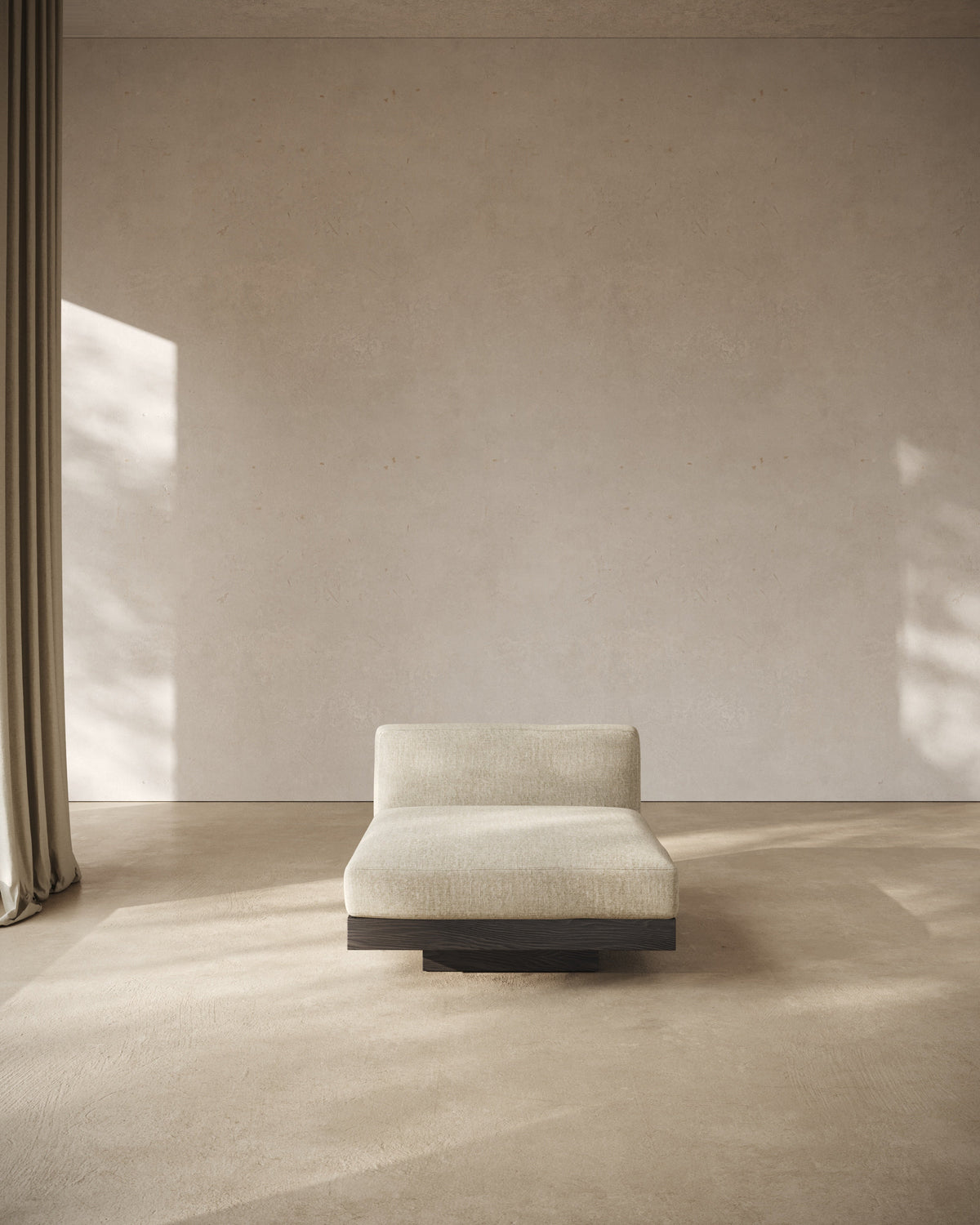 1-Sitzer-Sofa inkl. Kissen für innen Bone – Schwarz Rudolph – Serax – Ansicht 9