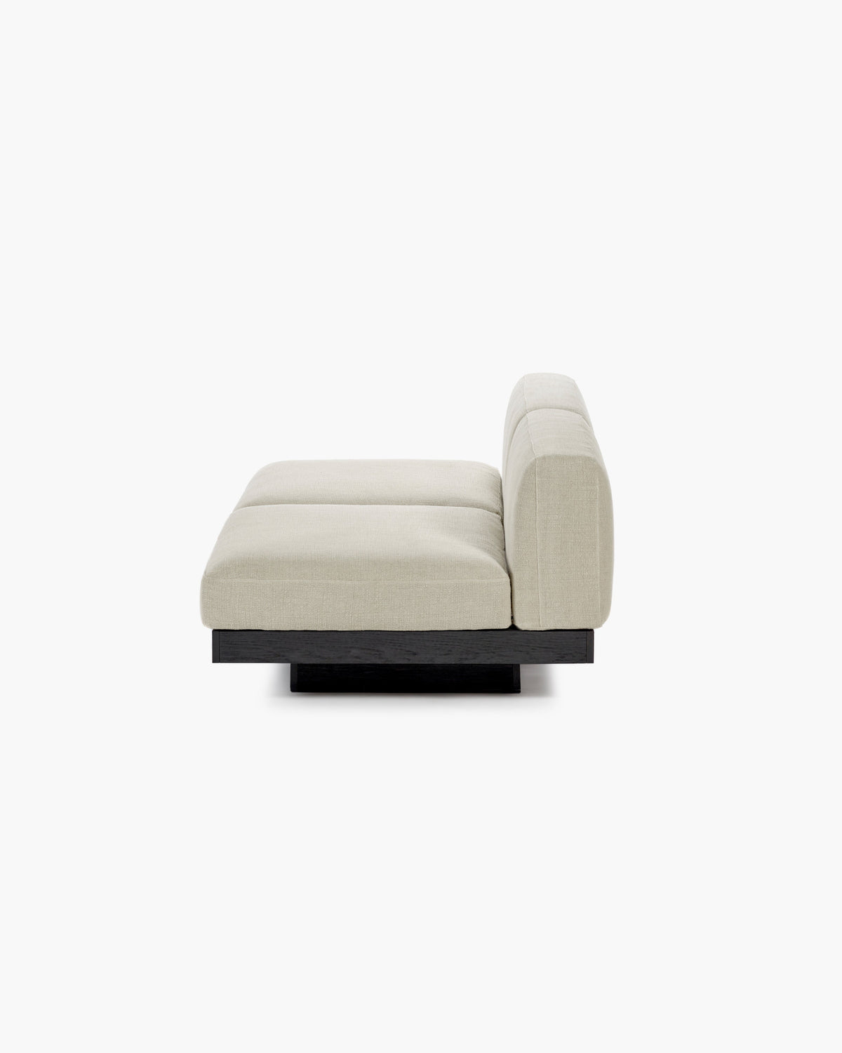 2-Sitzer-Sofa inkl. Kissen für innen Beige – Schwarz Rudolph – Serax – Ansicht 4