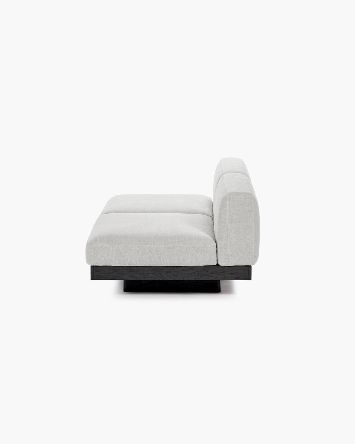 Bench Two Seater incl. Cushion Indoor Off-White – Black Rudolph – Serax – view 4