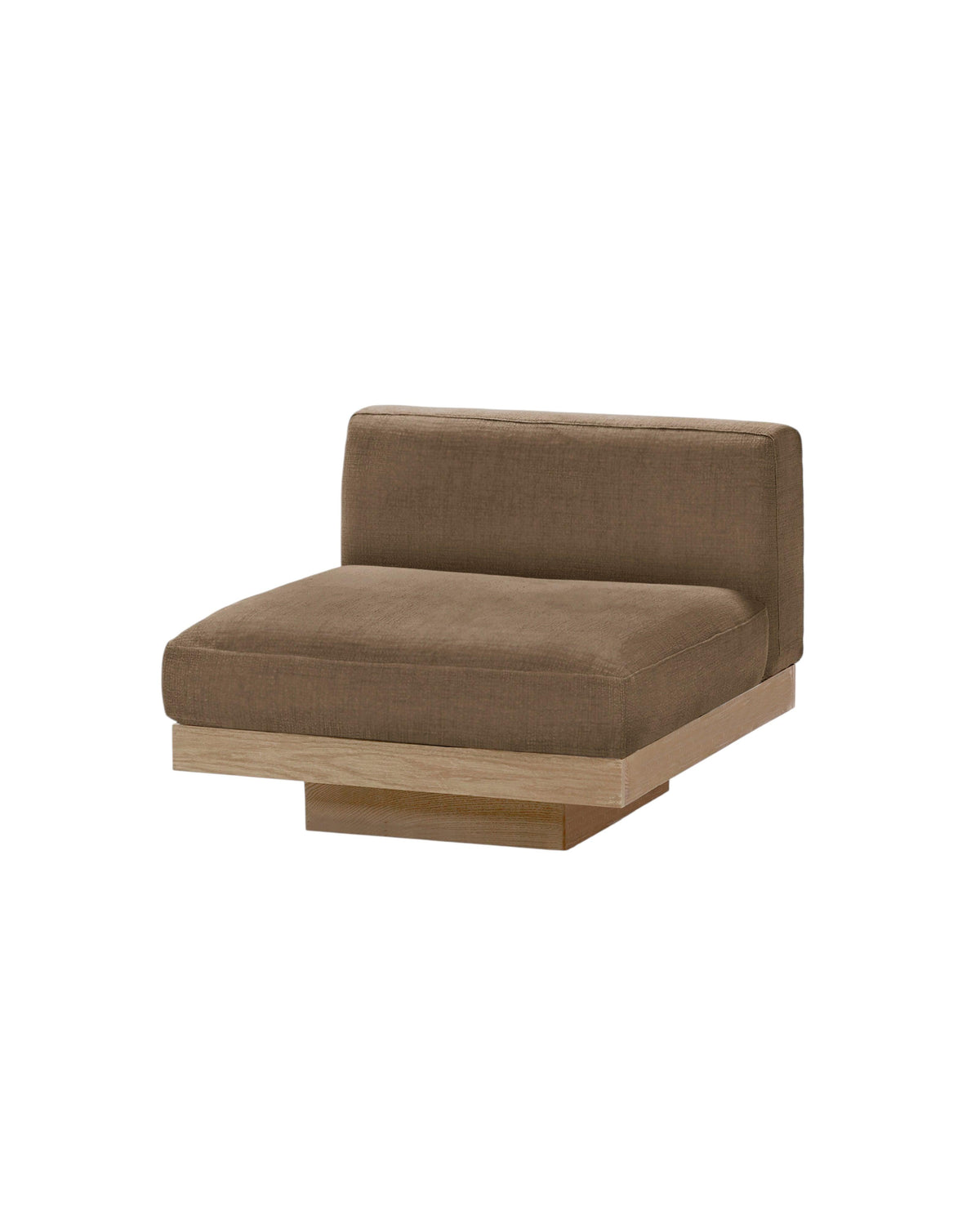 Bench One Seater incl. Cushion Outdoor Camel Rudolph – Serax